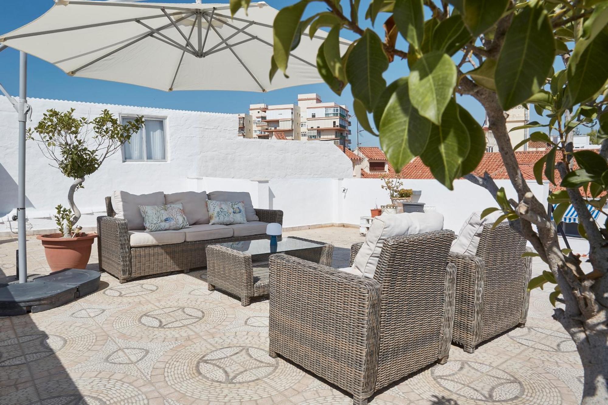 City Center Penthouse With Solarium 2 Minutes From The Beach Fuengirola Dış mekan fotoğraf